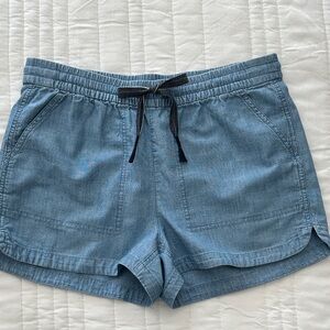 J. Crew High Waist Denim Blue Shorts